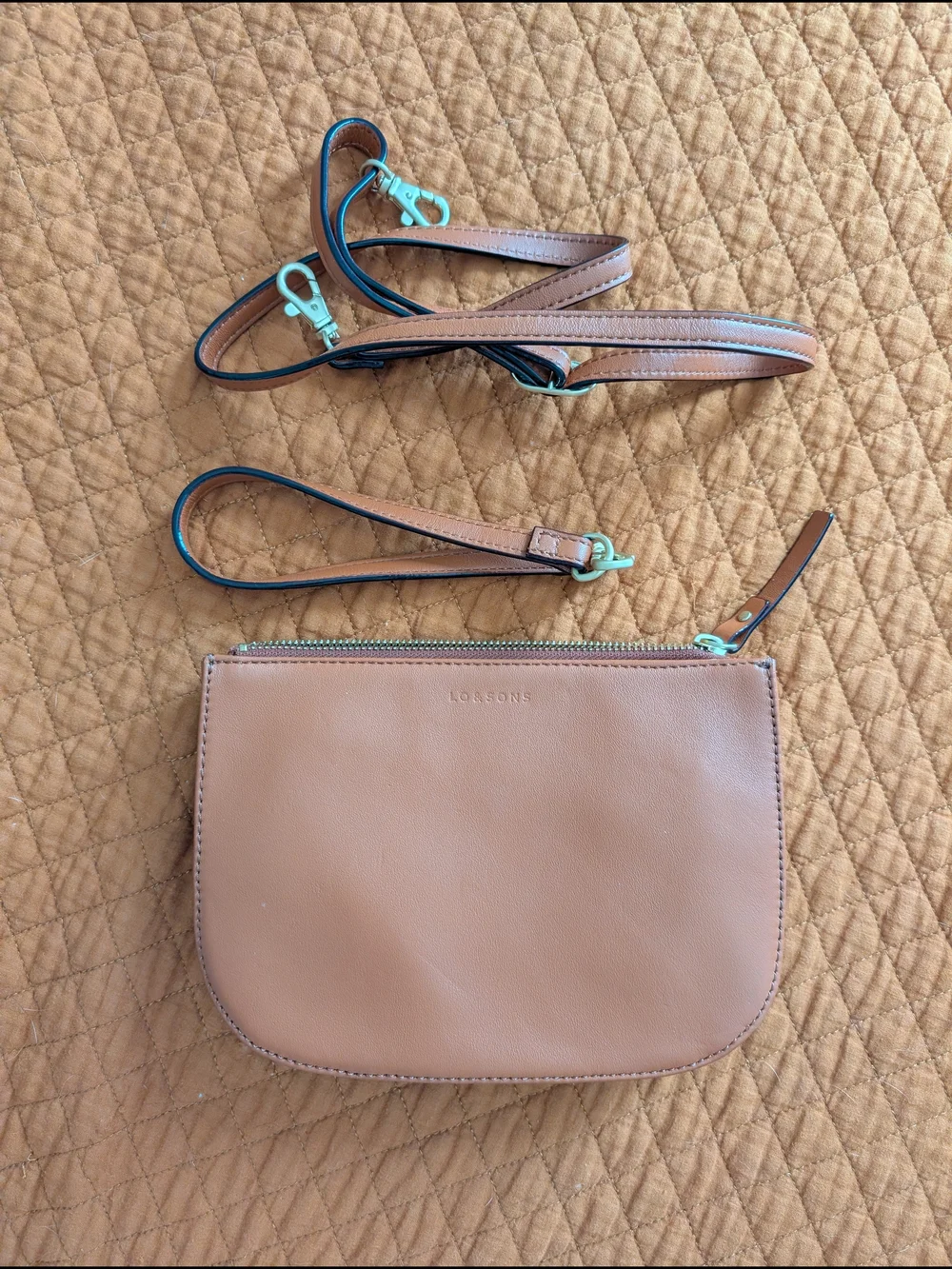 Lo&Son Waverley2 Convertible Crossbody In Saffiano Leather (L)